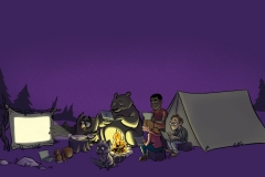 Owlbert Campfire